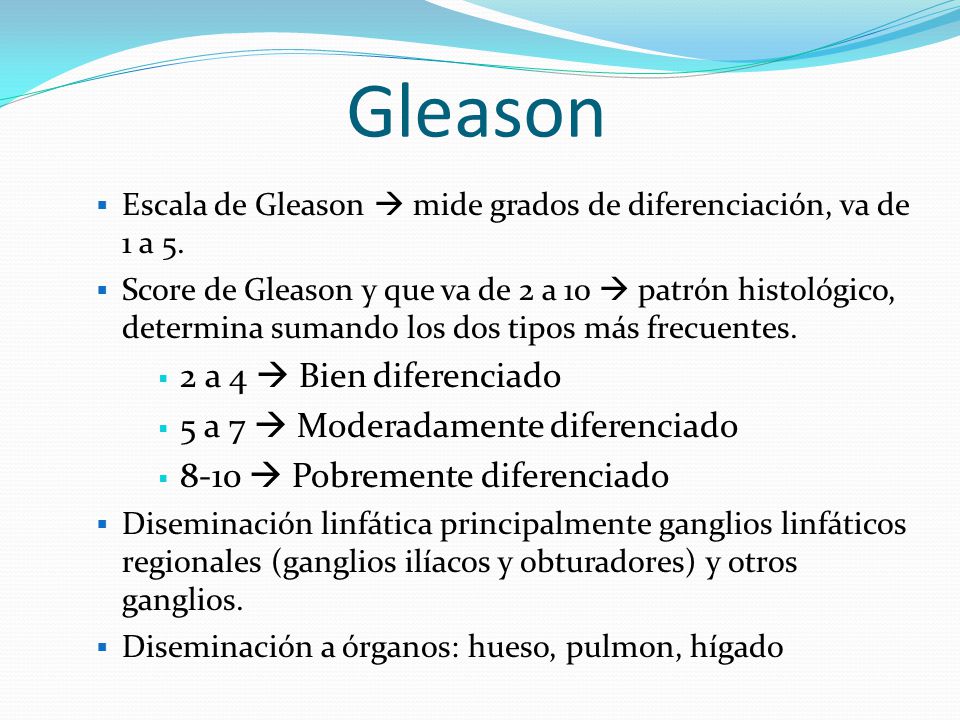 cáncer de próstata gleason 5 4 2